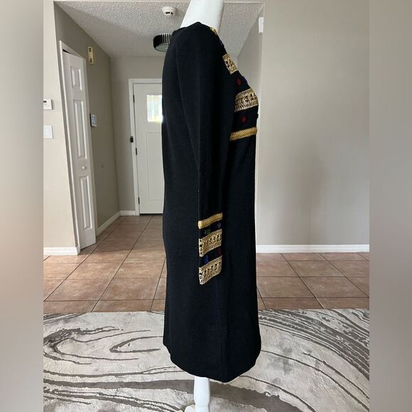 Vintage Liz Claiborne Women’s Long Sleeve Mini  Dress - Picture 4 of 13